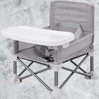 Chaise Bébé  - BabyBoosterSeat™ - Gris